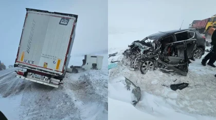 Страшное ДТП на трассе Актобе – Орск унесло жизни четырех человек