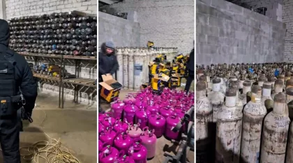 Две цистерны и больше тысячи баллонов с «веселящим газом» изъяли в Актюбинской области (ВИДЕО)