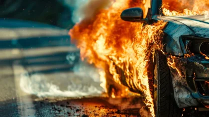 Павлодарец поджег Toyota Land Cruiser бывшей возлюбленной: суд вынес приговор