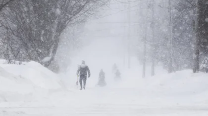 Циклон движется на восток: снегопады и потепление ожидаются в Казахстане