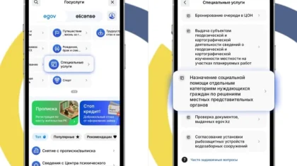 Казахстанцы могут подать заявку на соцпомощь через приложение eGov mobile: видеоинструкция