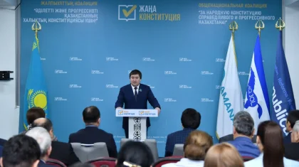 Общественно-политические силы Шымкента консолидировались для разъяснения инициатив, выносимых на республиканский референдум