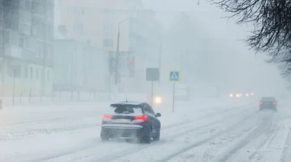 Снег и туман: штормовое предупреждение объявили в Казахстане на 14 февраля
