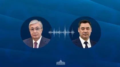 Токаев и Жапаров обсудили укрепление казахско-кыргызских отношений