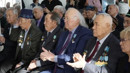 Члены Коалиции встретились с ветеранами в области Абай