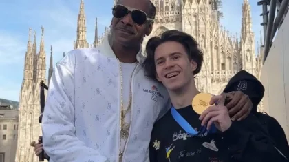 Михаил Шайдоров встретился со Снуп Доггом в центре Милана (ВИДЕО)