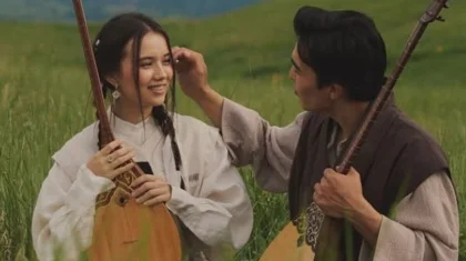 Сестра Димаша Кудайбергена поделилась романтичным видео с мужем-актером