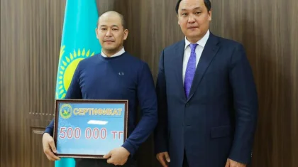 Мужчина, сорвавший попытку похищения девочки, получил полмиллиона тенге в Таразе