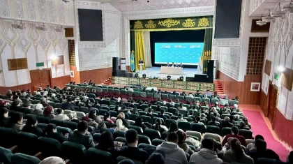 Конституционные реформы обсудили с педагогами Туркестанской области