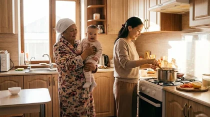 «Скажи, что памперсы вредны»: пост казахстанки о родах свекрови стал поводом для шуток в соцсетях
