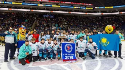 Токаев поздравил юных хоккеистов Astana Team с победой на турнире в Канаде