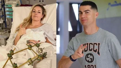 Криштиану Роналду поддержал Линдси Вонн, сломавшую ногу на Олимпиаде