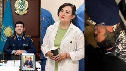 Начальник полиции Мангистау и врач спасли иностранца