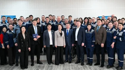 Работники актюбинской ТЭЦ поддержали новую Конституцию