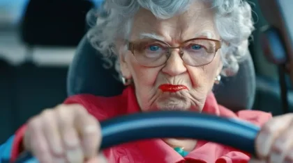 Пенсионерка из Шымкента ездила за рулем с подложными номерами