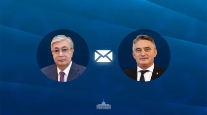 Токаев поздравил председателя Президиума Боснии и Герцеговины с Днем независимости