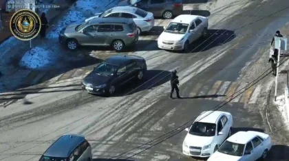 16 нарушителей: как беспилотники выявили пьяных водителей и без прав в Актобе (ВИДЕО)