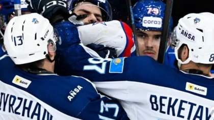 «Барыс» разгромно проиграл СКА в матче КХЛ