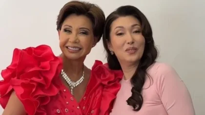 Роза Рымбаева и Толкын Забирова покорили сеть ярким видео