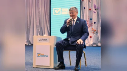 Представители Общенациональной коалиции провели встречу в воинской части Нацгвардии в Астане