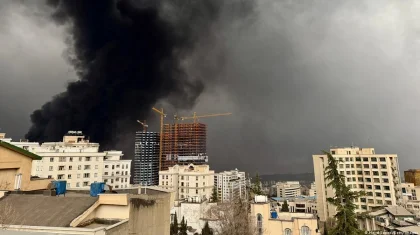 «Нефтяной дождь» выпал в Тегеране после атак на нефтебазы