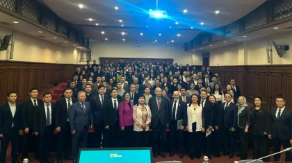 Представители Общенациональной коалиции встретились с коллективом Министерства экологии и природных ресурсов РК