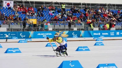 Бронзовый призер Паралимпиады Ербол Хамитов финишировал восьмым в гонке на 10 км
