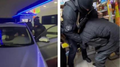 Из автосалона угнали новый автомобиль марки Changan Plus в Алматинской области (ВИДЕО)