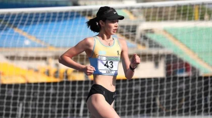 Казахстанская легкоатлетка завоевала серебро чемпионата Азии по ходьбе