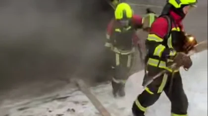 Взрыв предотвратили пожарные в строительной бытовке 12-этажного ЖК Астаны