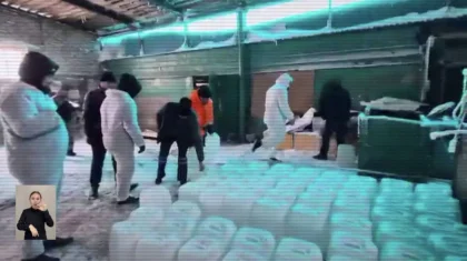 Отец и сын были в деле: сотрудники МВД провели спецоперацию в Акмолинской области (ВИДЕО)