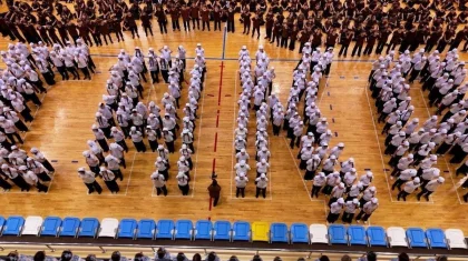 Больше 18 тысяч детей по всей Астане одновременно начали играть в асык (ФОТО)