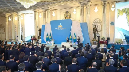 «Сегодня вы стали свидетелями поистине эпохального события»: Токаев о новой Конституции