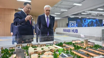 От космоса до квантовых технологий: Токаев ознакомился с разработками КазНУ