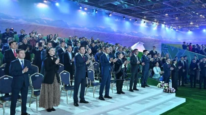 Спикеры Палат Парламента приняли участие в праздничных мероприятиях по случаю Наурыза