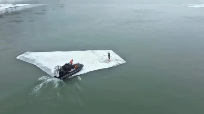 Чем опасен весенний лед: спасатели обратились к казахстанцам