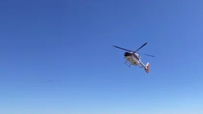 Новорожденных двойняшек спасли на вертолете в Павлодарской области (ВИДЕО)