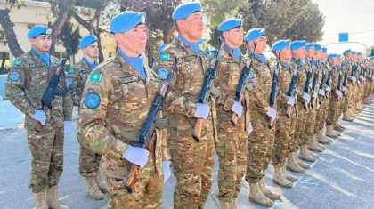 Казахстанские миротворцы отметили Наурыз на Голанских высотах