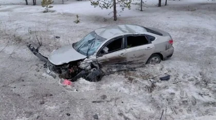Водитель погиб в ДТП на трассе близ Семея