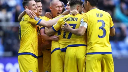 Сборная Казахстана по футболу обыграла команду Намибии в матче FIFA Series