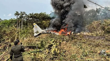 Число погибших при крушении военного самолета в Колумбии превысило 60 человек