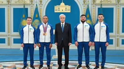 Ербола Хамитова наградили орденом «Барыс» ІІІ степени (ВИДЕО)