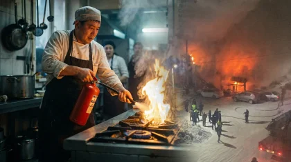Когда кухня становится зоной риска: почему происходят пожары в казахстанском общепите
