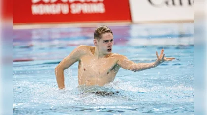 Казахстанец завоевал бронзу на этапе Кубка мира по артистическому плаванию