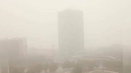 Пыльные бури в Атырау могут быть связаны с обмелением Каспия