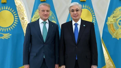 Токаев принял главу Сбербанка Германа Грефа