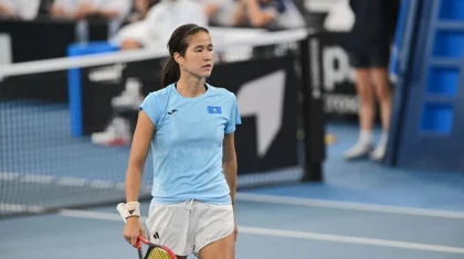 Казахстанская теннисистка выиграла третий титул подряд в Индии