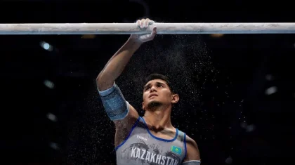 Казахстанский гимнаст завоевал серебро на этапе Кубка мира в Каире
