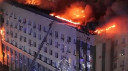 Стало известно, насколько пострадало при пожаре здание акимата Актюбинской области