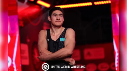 Казахстанский борец завоевал бронзу на чемпионате Азии в Бишкеке